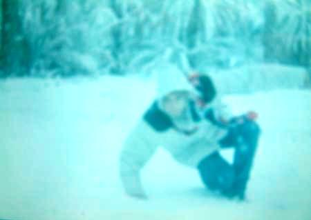 MOI SUR LA NEIGE